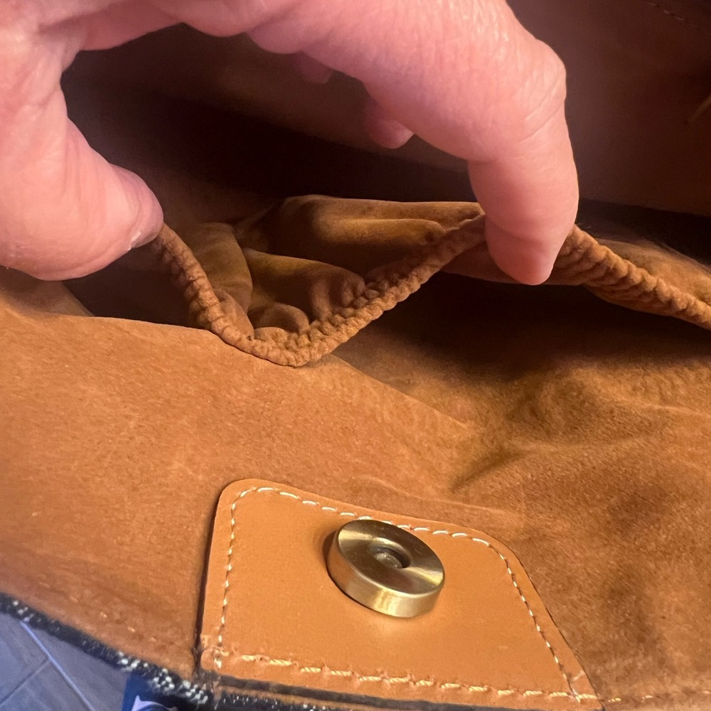 Patricia Nash Marconia Denim tote - Picture 11 of 13